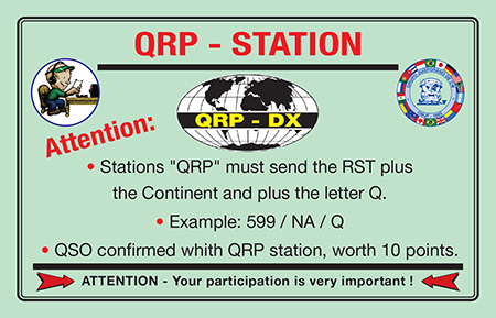 Panfleto QRP Inglês